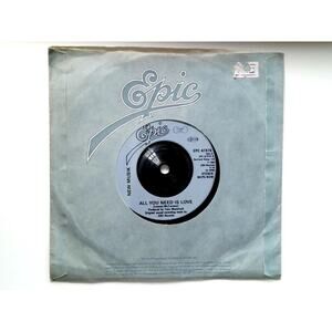 New Musik – All You Need Is Love Beatles 7" Vinyl Record Synth-Pop New Wave UK